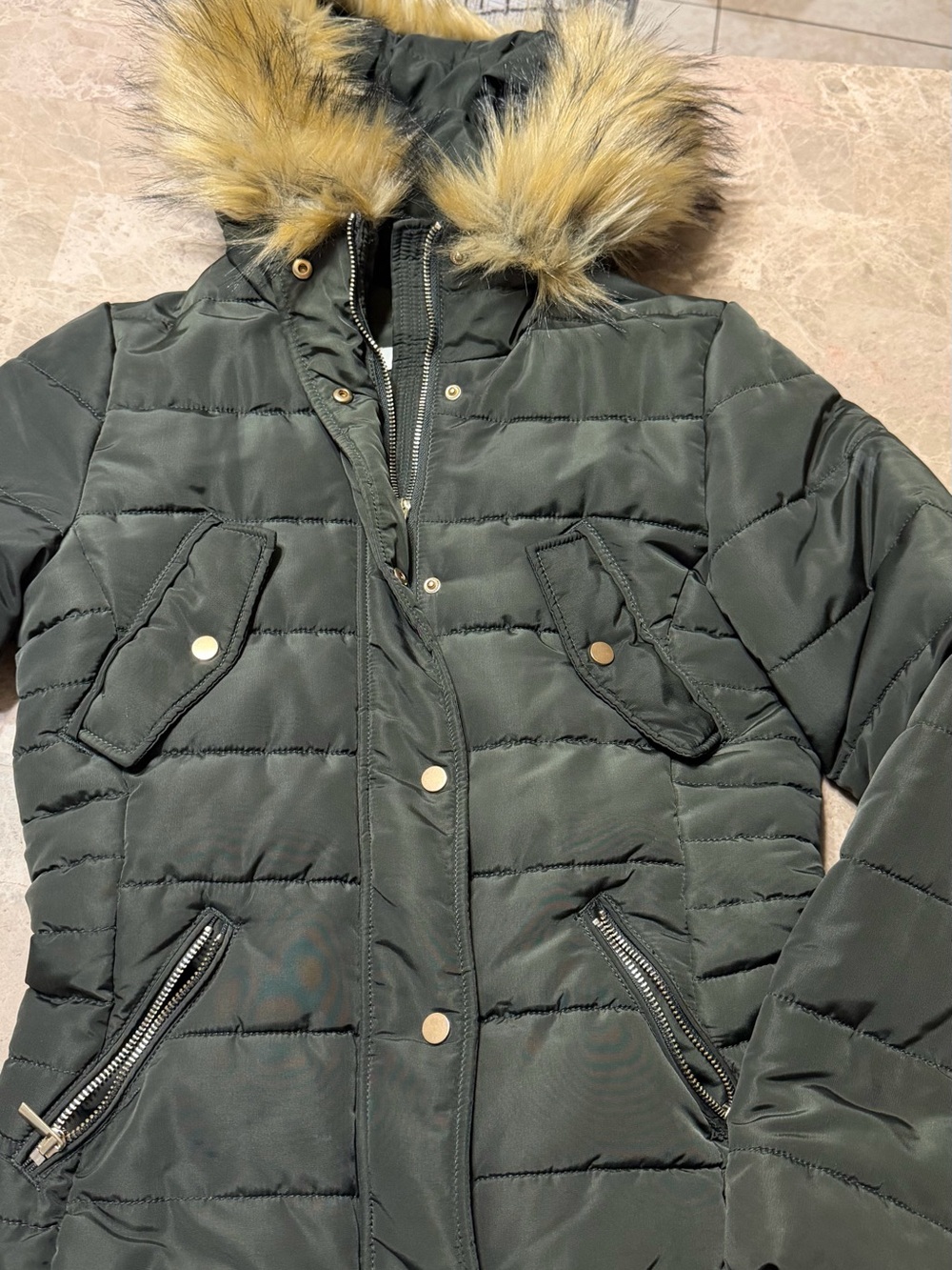 H&M olive jacket #336